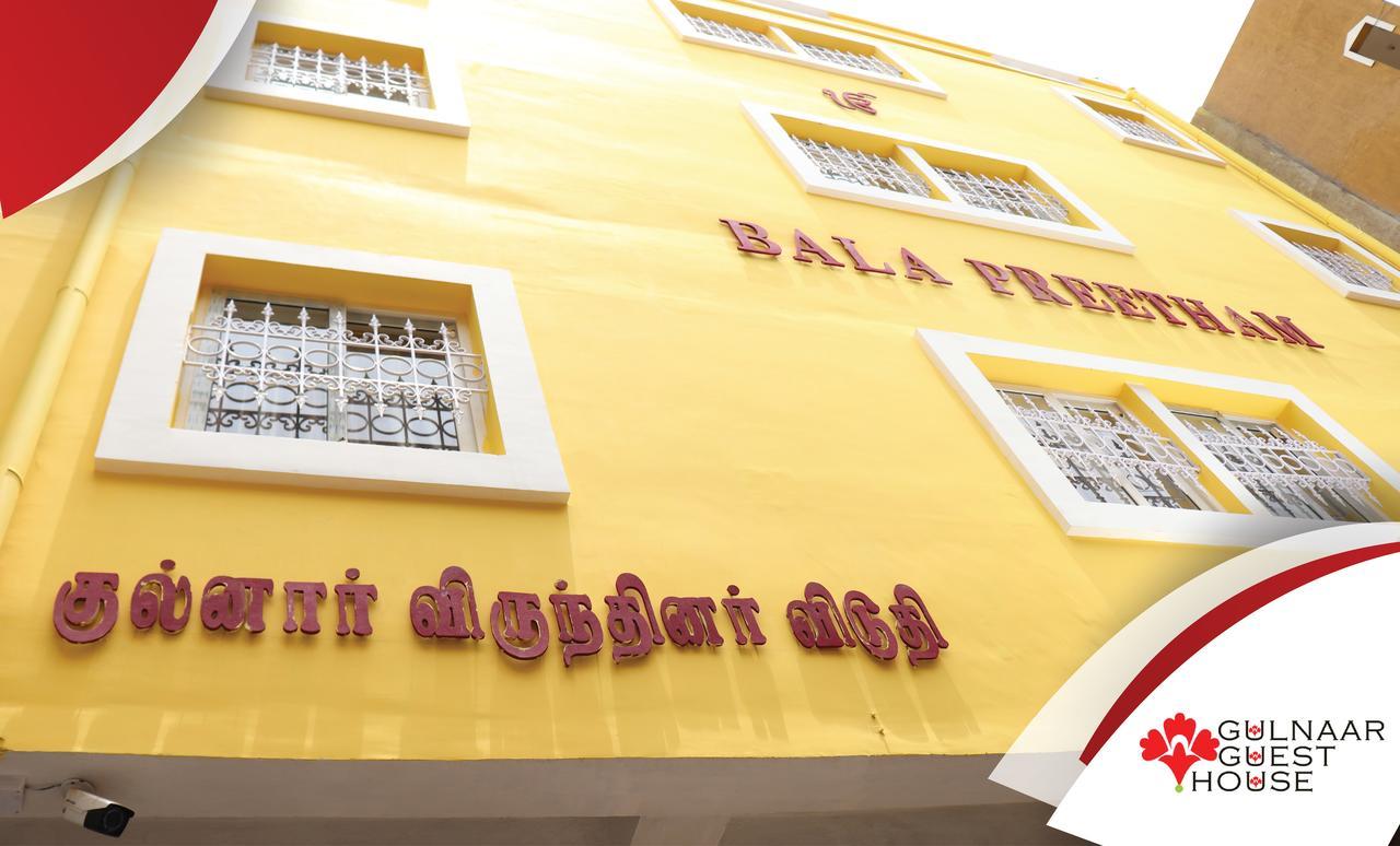 Gulnaar Guest House Chennai Exterior foto